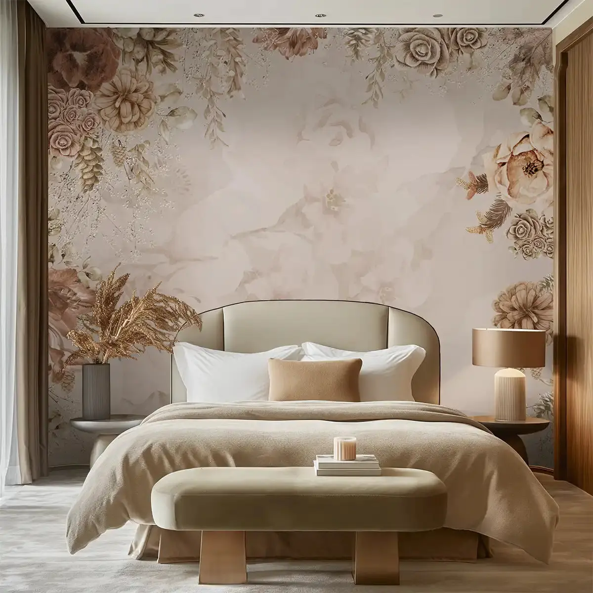 Commercial wallcovering installation in an office environment in Miami